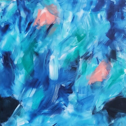 Rhapsody in Blue von Kate Hessling, Malerei kaufen auf Singulart