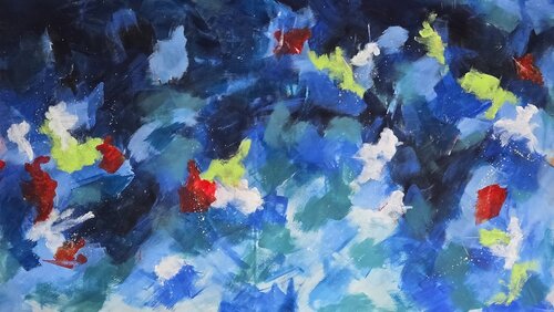 Pulse and Drift de Kate Hessling, Pintura a la venta en Singulart