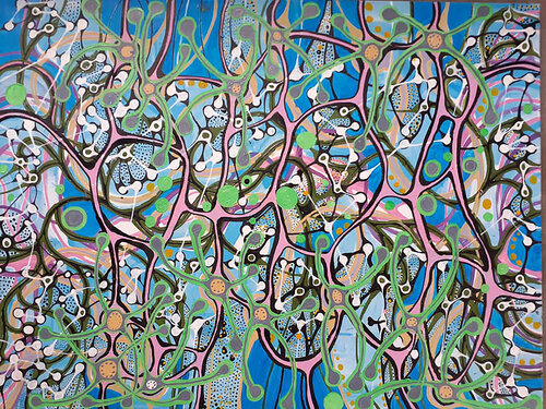 Spring di Laura Vizbule, Pittura in vendita su Singulart