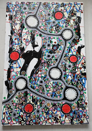 Network di Laura Vizbule, Pittura in vendita su Singulart