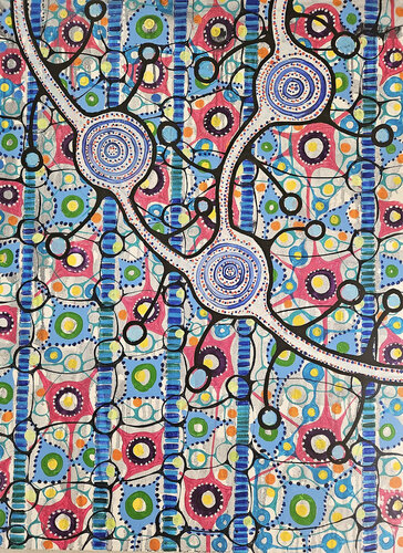 Rounds de Laura Vizbule, Pintura a la venta en Singulart