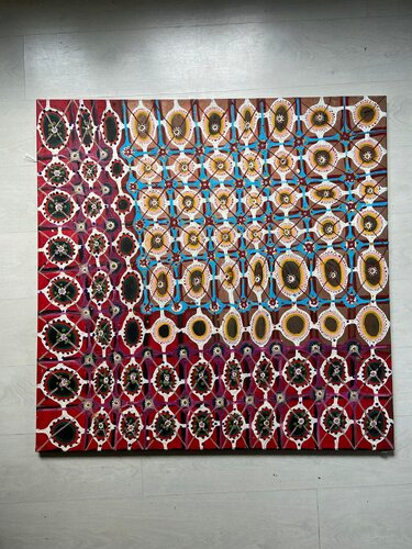 Network van Laura Vizbule, Schilderij te koop op Singulart
