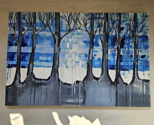 Tree van Laura Vizbule, Schilderij te koop op Singulart