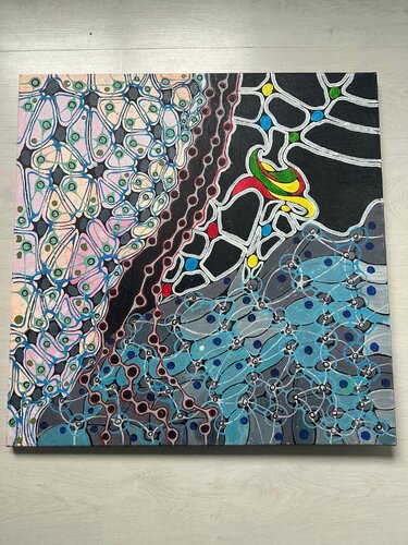 Rose von Laura Vizbule, Malerei kaufen auf Singulart