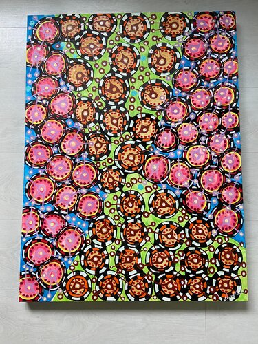 Summer time vibe di Laura Vizbule, Pittura in vendita su Singulart