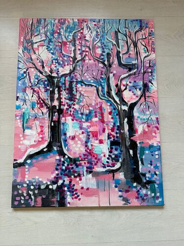 Wonder by Laura Vizbule, Painting for Sale on Singulart