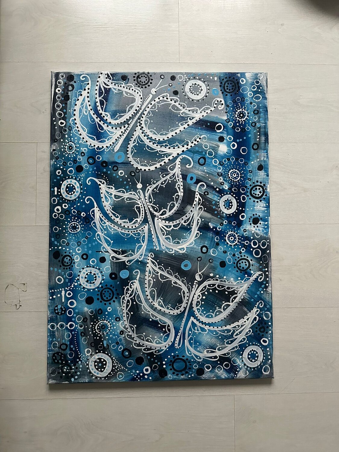 Butterflies in the snow Laura Vizbule