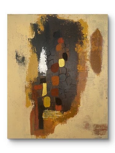 Contraste en ventanas by Mónica Andina, Painting for Sale on Singulart