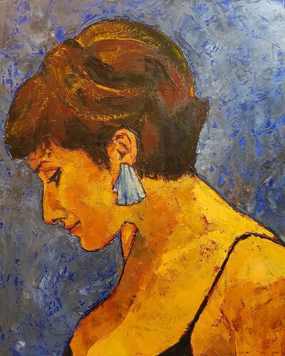 Who Me? van Tessa Thonett, Schilderij te koop op Singulart