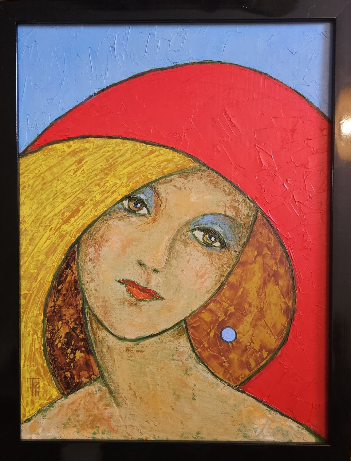 Red Shawl Tessa Thonett