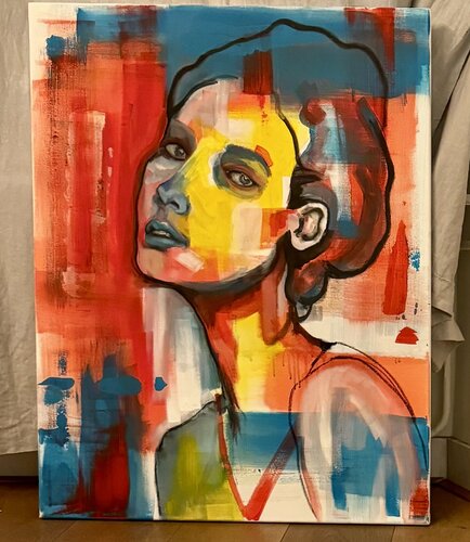 In Her Own Light by Irene Haney, Painting for Sale on Singulart