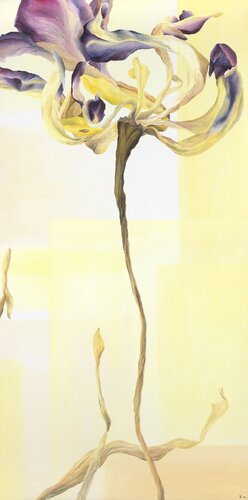 Tulpe Nr. 4, Die Sanftmütige von Veronika Seebass, Malerei kaufen auf Singulart
