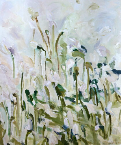 Inhale the Blossom van Rahel Schmid, Schilderij te koop op Singulart