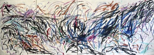 The Demon defeated van Lena Sholokhova, Schilderij te koop op Singulart