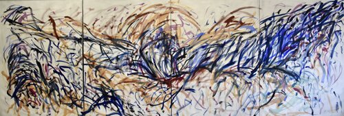 Demon defeated van Lena Sholokhova, Schilderij te koop op Singulart