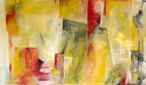 Who's Fault Is It Anyway von Cecile Roberfroid, Malerei kaufen auf Singulart