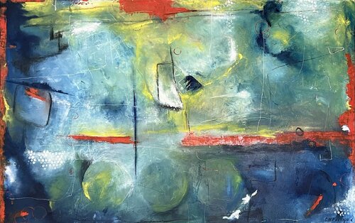 Coming Along von Cecile Roberfroid, Malerei kaufen auf Singulart