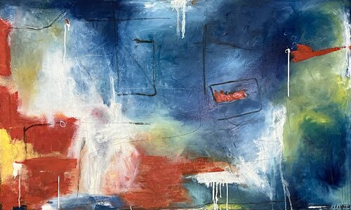 Vast Play von Cecile Roberfroid, Malerei kaufen auf Singulart