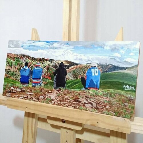 PA'L NORTE van Damián Uriel Galharretborde, Schilderij te koop op Singulart