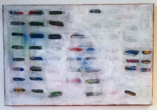 Abrasions von Evelyn Marschall-Gebhard, Malerei kaufen auf Singulart