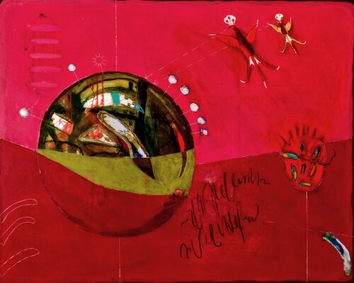 Contact von Evelyn Marschall-Gebhard, Malerei kaufen auf Singulart