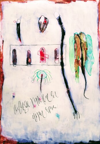 Study of a Quiet Movement (Studie einer leisen Bewegung) von Evelyn Marschall-Gebhard, Malerei kaufen auf Singulart