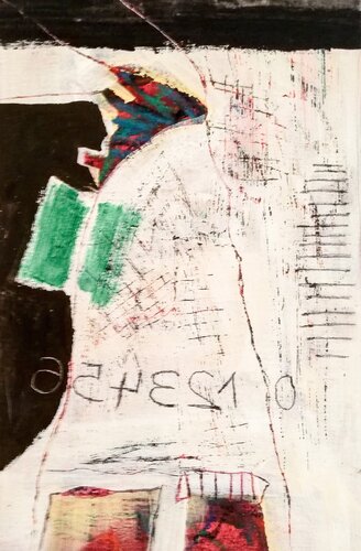 Im Körper zu Hause von Evelyn Marschall-Gebhard, Malerei kaufen auf Singulart