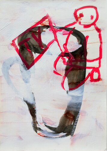 VI  Eingriff van Evelyn Marschall-Gebhard, Schilderij te koop op Singulart