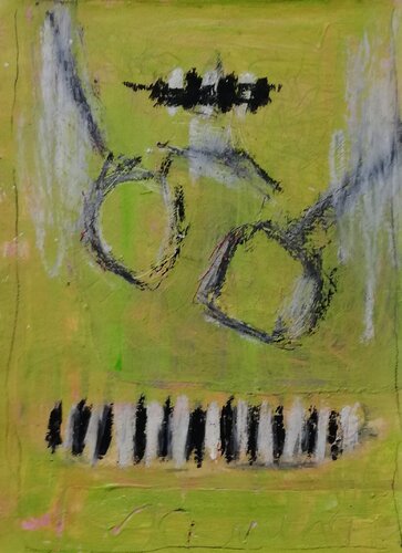 VIII  Nachklang van Evelyn Marschall-Gebhard, Schilderij te koop op Singulart