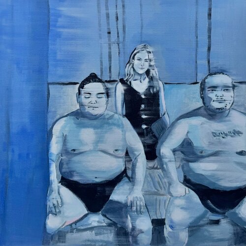 Sumo by Ewa Wróbel-Hultqvist, 회화 for Sale on Singulart