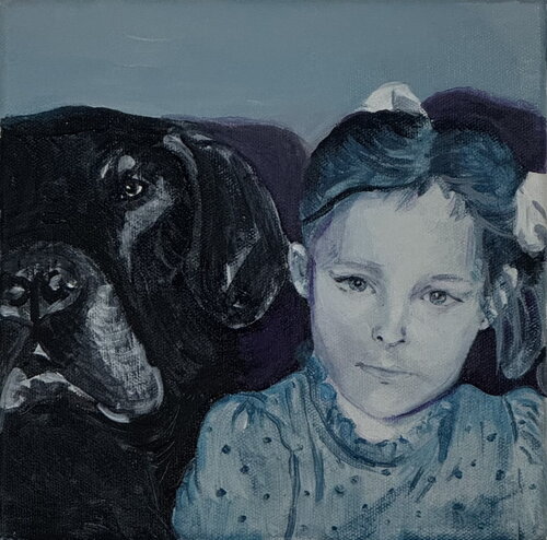 Memory of a dog by Ewa Wróbel-Hultqvist, 絵画 for Sale on Singulart