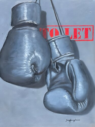 to let I van Jesutofunmi Ogidan, Schilderij te koop op Singulart