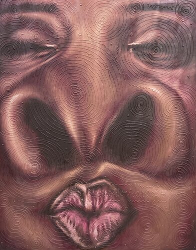 The camels are coming van Jesutofunmi Ogidan, Schilderij te koop op Singulart