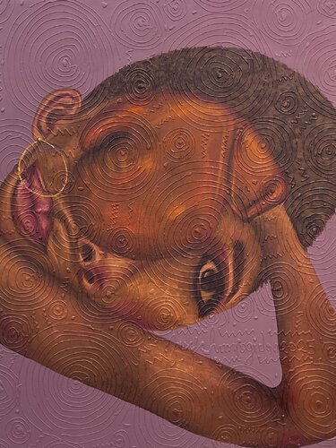 Numb yet? van Jesutofunmi Ogidan, Schilderij te koop op Singulart