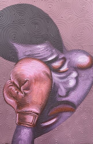 A day's dream van Jesutofunmi Ogidan, Schilderij te koop op Singulart