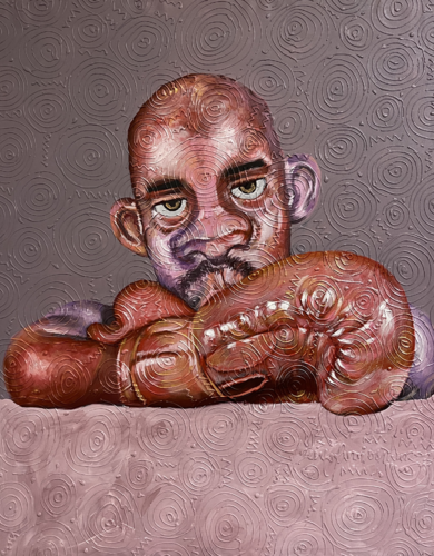 Recess III van Jesutofunmi Ogidan, Schilderij te koop op Singulart