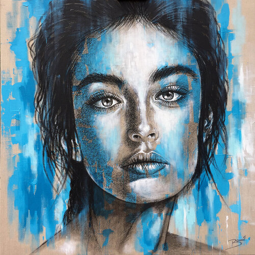 Laetitia 1 by Jürgen Stenger (BOMMIArt), Painting for Sale on Singulart