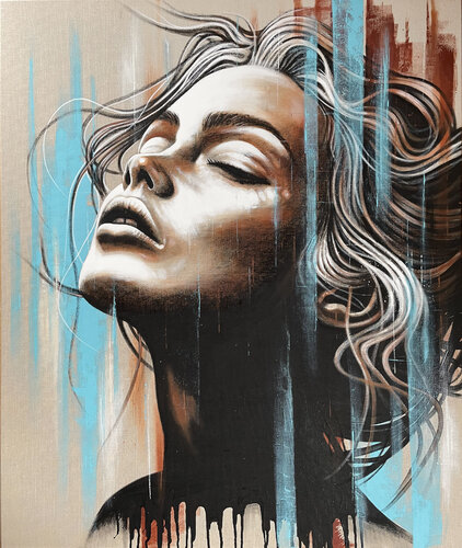 Kimochi by Jürgen Stenger (BOMMIArt), Painting for Sale on Singulart