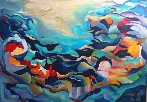Trésors van Cécile Luherne, Schilderij te koop op Singulart