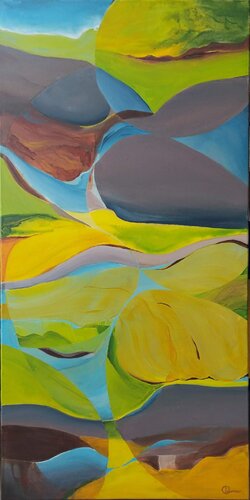 Terraforme van Cécile Luherne, Schilderij te koop op Singulart