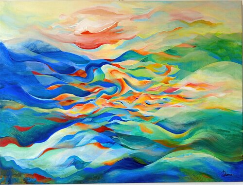 Fourmillement van Cécile Luherne, Schilderij te koop op Singulart