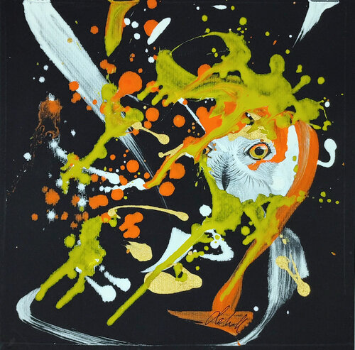 Jäger der Nacht van Susanne Sokoll, Schilderij te koop op Singulart