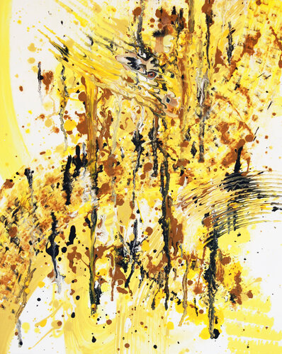 Babygiraffe von Susanne Sokoll, Malerei kaufen auf Singulart