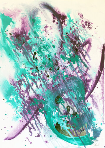 Panda im Dickicht von Susanne Sokoll, Malerei kaufen auf Singulart