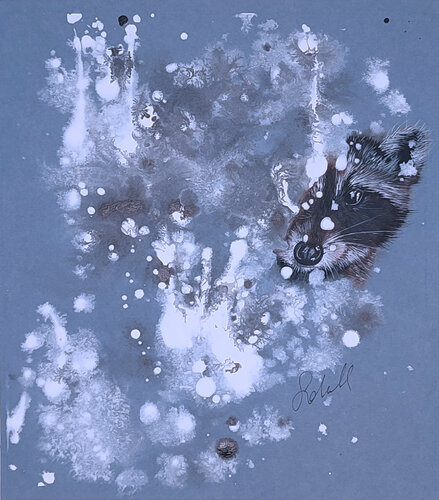 Heute schon gewaschen van Susanne Sokoll, Schilderij te koop op Singulart