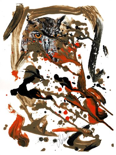 Blick aus der Baumhöhle by Susanne Sokoll, Painting for Sale on Singulart