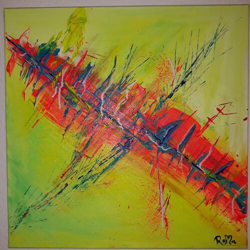 Spiegelungen von Marina Burgenmeister, Malerei kaufen auf Singulart