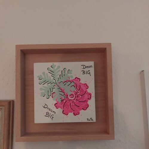 Dream big van Marina Burgenmeister, Schilderij te koop op Singulart