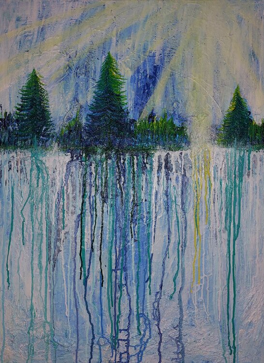 Fließende Stille mit Bergkristall Marina Burgenmeister