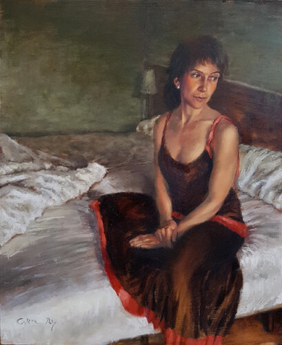 Introspección di Carmen Rey Berrocal, Pittura in vendita su Singulart